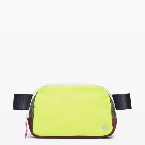 lululemon athletica Handbags - Lululemon Everywhere Belt Bag *1L Highlight Yellow / Savannah / Army Green